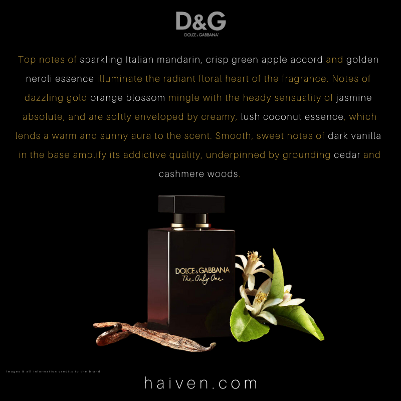 Dolce & Gabbana The Only One Intense EDP 100ML