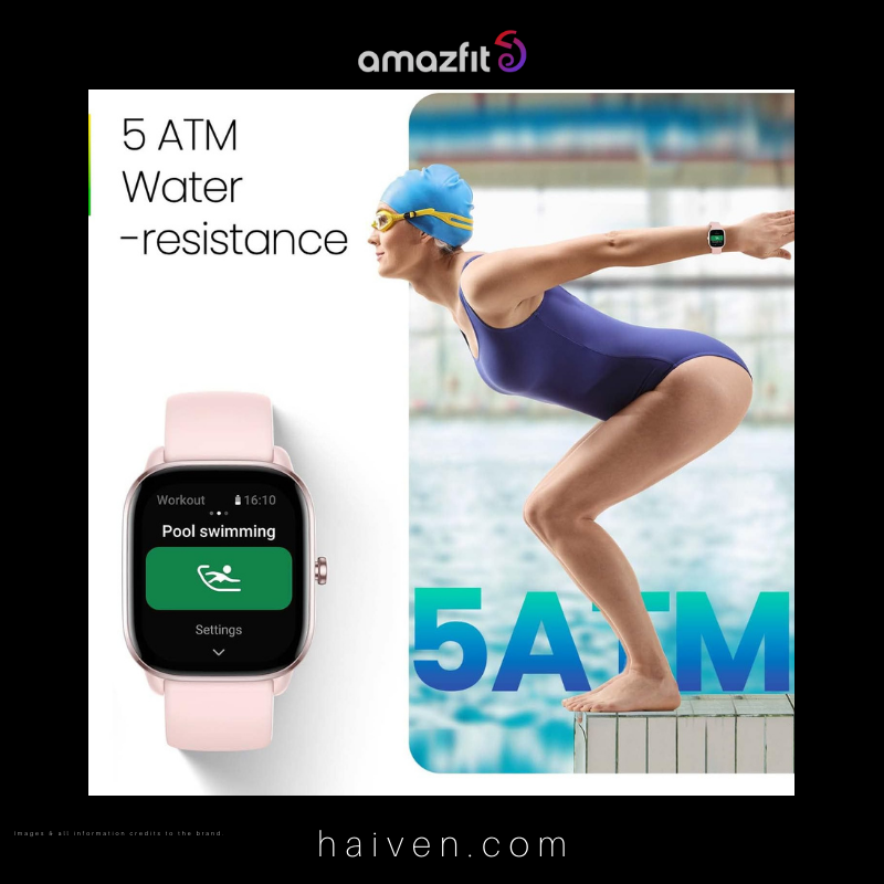 Amazfit GTS 4 Mini Smart Watch Pink