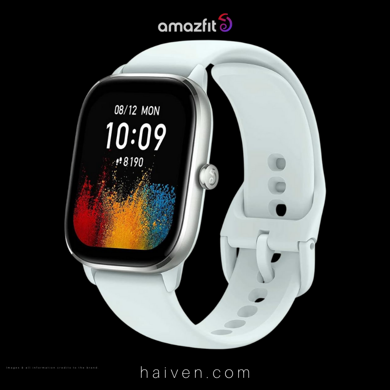 Amazfit GTS 4 Mini Smart Watch Blue