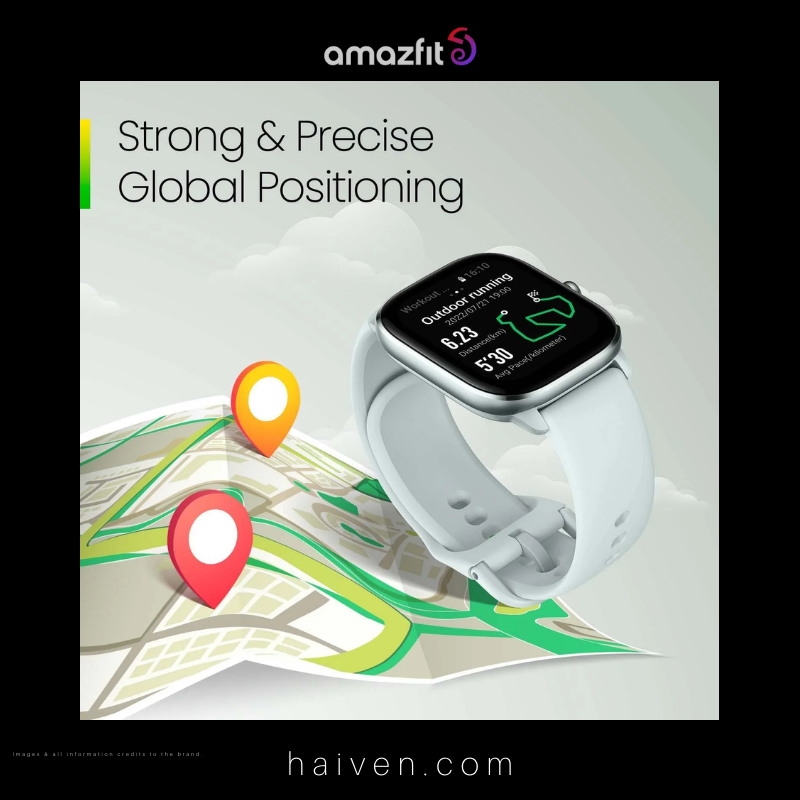 Amazfit GTS 4 Mini Smart Watch Blue