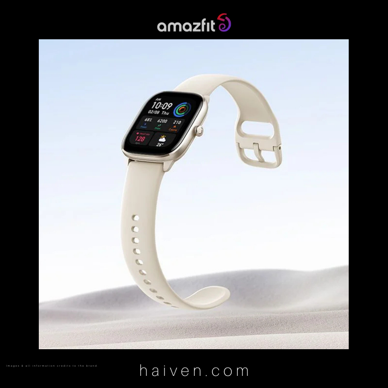 Amazfit GTS 4 Mini Smart Watch White