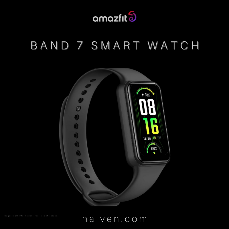 Amazfit Band 7 Smart Watch Black