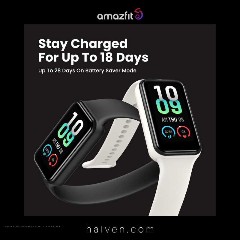 Amazfit Band 7 Smart Watch Black