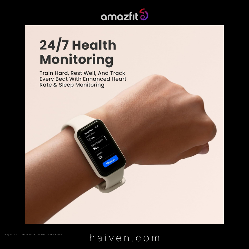 Amazfit Band 7 Smart Watch Black