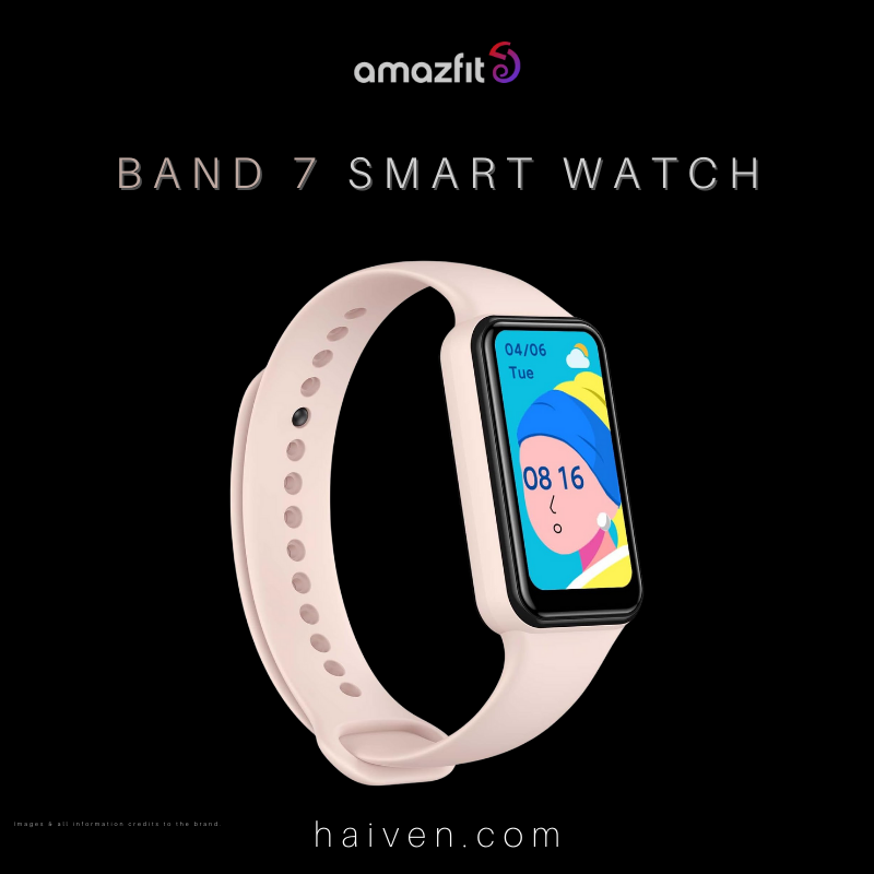 Amazfit Band 7 Smart Watch Pink