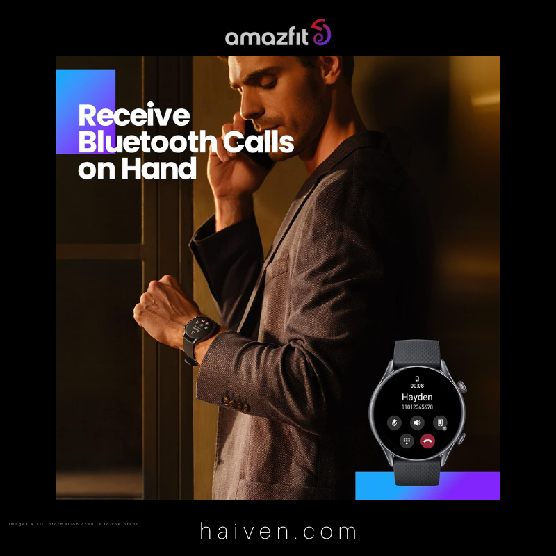 Amazfit GTR 3 Pro Smart Watch Black