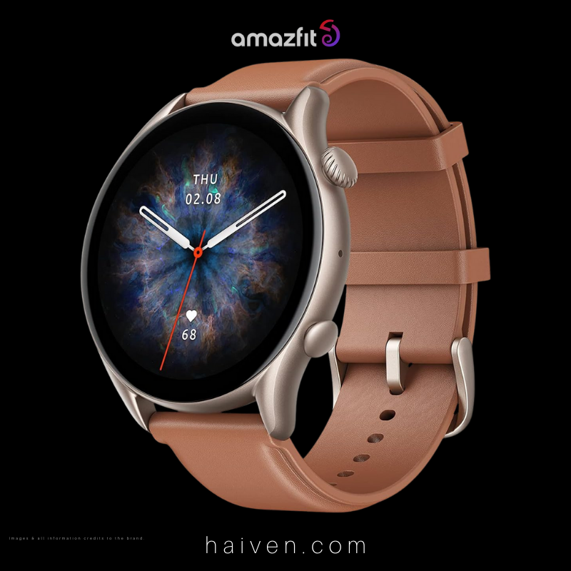 Amazfit GTR 3 Pro Smart Watch Brown