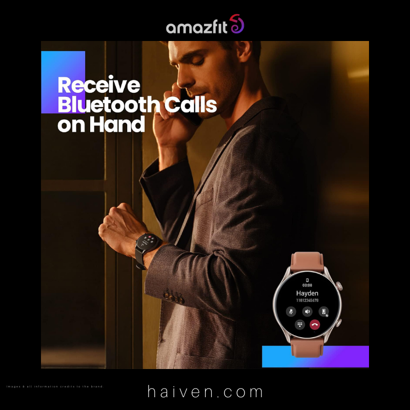Amazfit GTR 3 Pro Smart Watch Brown