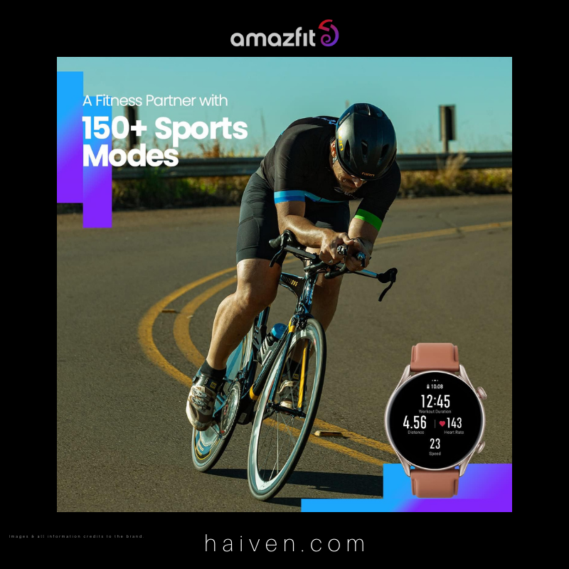 Amazfit GTR 3 Pro Smart Watch Brown
