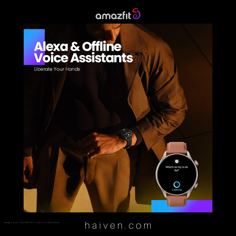 Amazfit GTR 3 Pro Smart Watch Brown