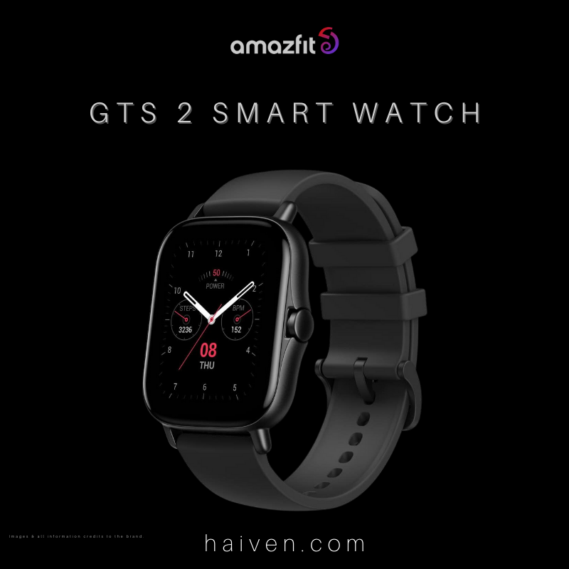 Amazfit GTS 2 Smart Watch Black
