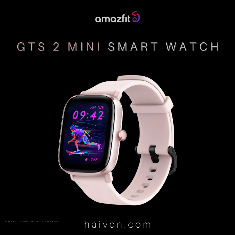 Amazfit Smart Watch GTS2mini pink