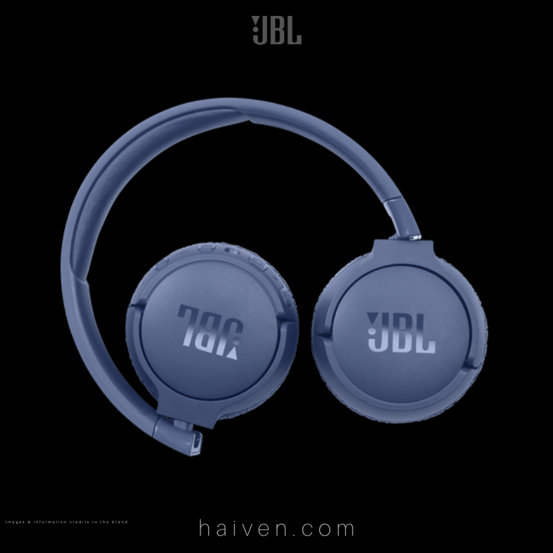 JBL T660 Noise Cancelling Wireless Headphones Blue