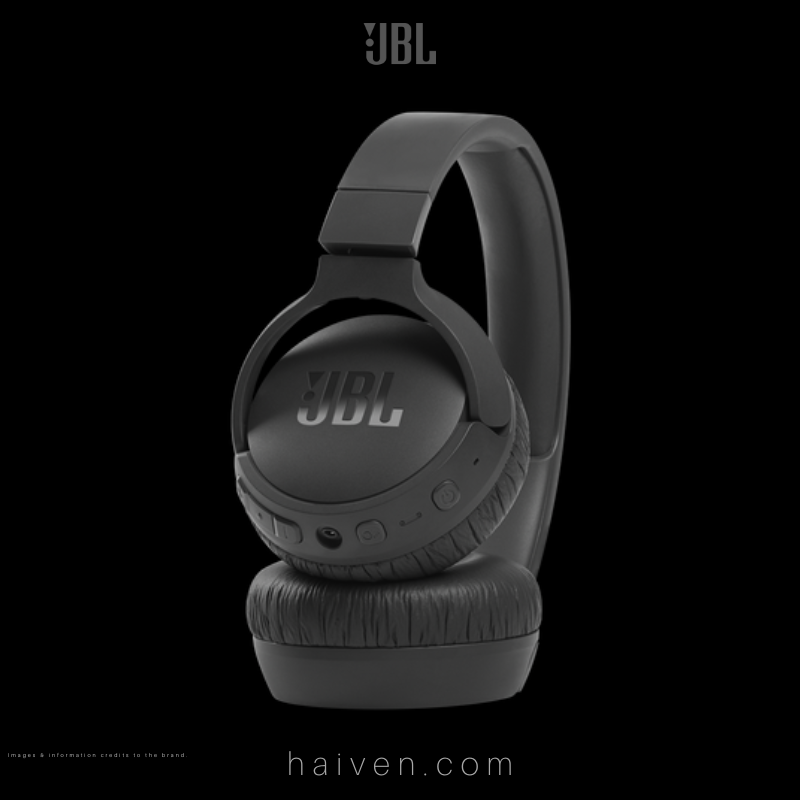 JBL T660 Noise Cancelling Wireless Headphones Black