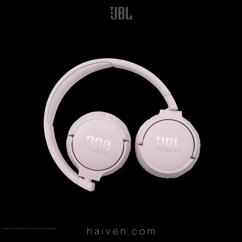 JBL T660 Noise Cancelling Wireless Headphones Pink