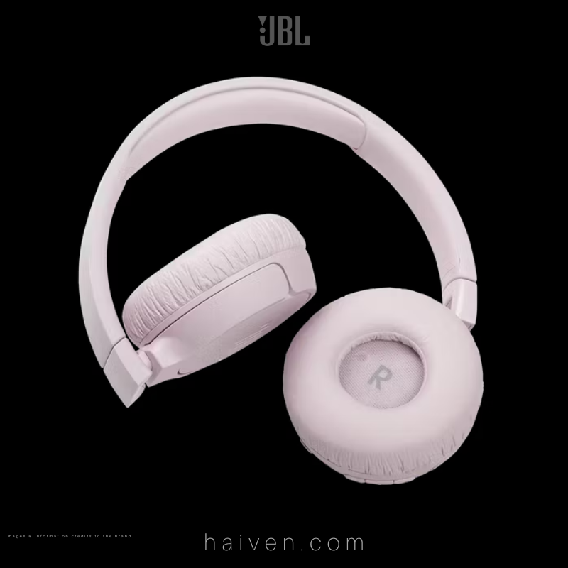 JBL T660 Noise Cancelling Wireless Headphones Pink