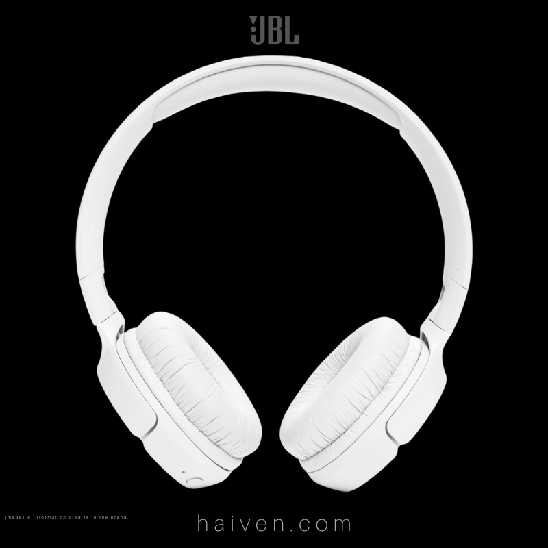 JBL T510 WIRELESS ON-EAR HEADPHONE WITH MIC White