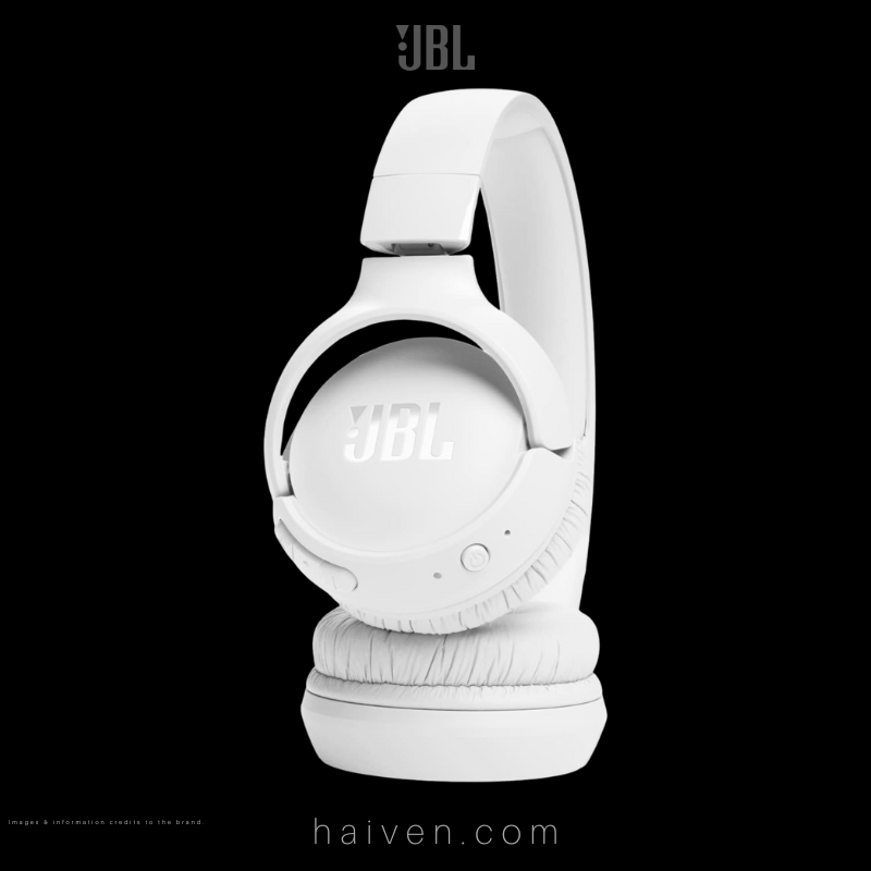 JBL T510 WIRELESS ON-EAR HEADPHONE WITH MIC White