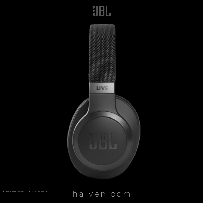 JBL Live 660NC Wireless Over-Ear Noise Cancelling Headphones Black