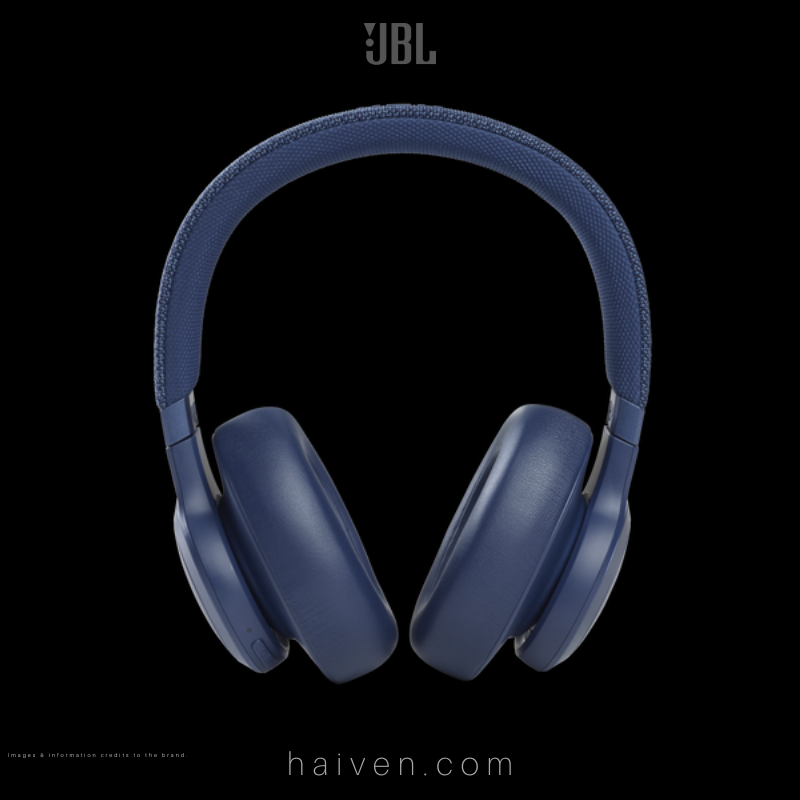 JBL Live 660NC Wireless Over-Ear Noise Cancelling Headphones Blue