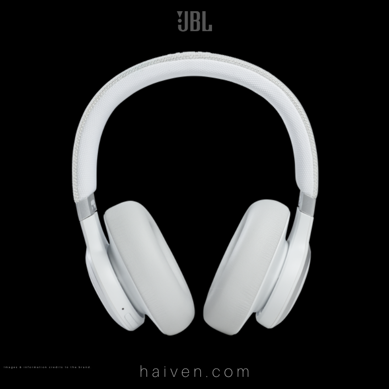 JBL Live 660NC Wireless Over-Ear Noise Cancelling Headphones White