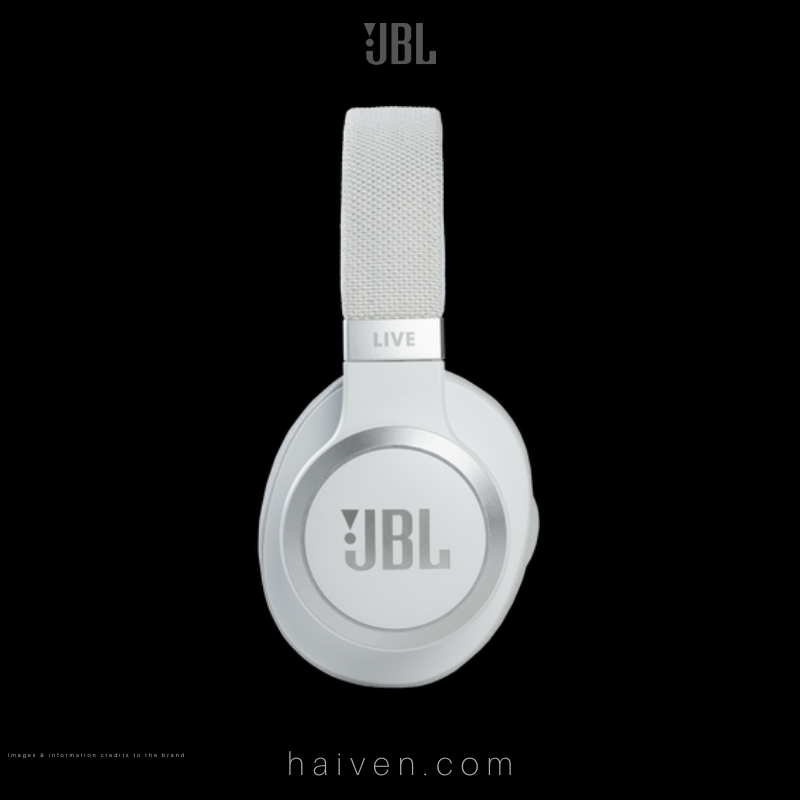 JBL Live 660NC Wireless Over-Ear Noise Cancelling Headphones White