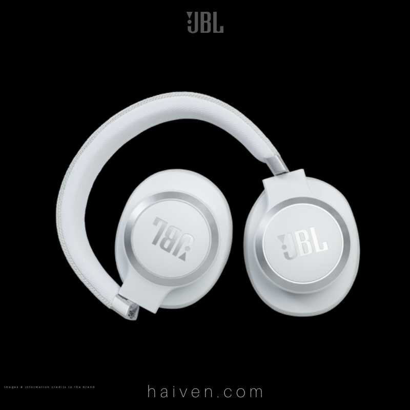 JBL Live 660NC Wireless Over-Ear Noise Cancelling Headphones White