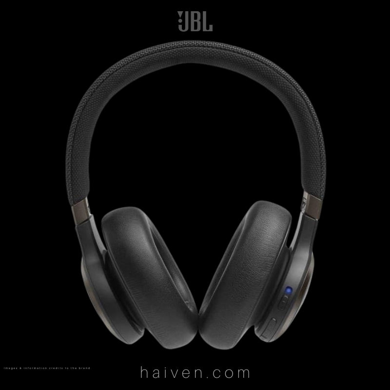 JBL Live 650BT Wireless On-Ear Headphones Black