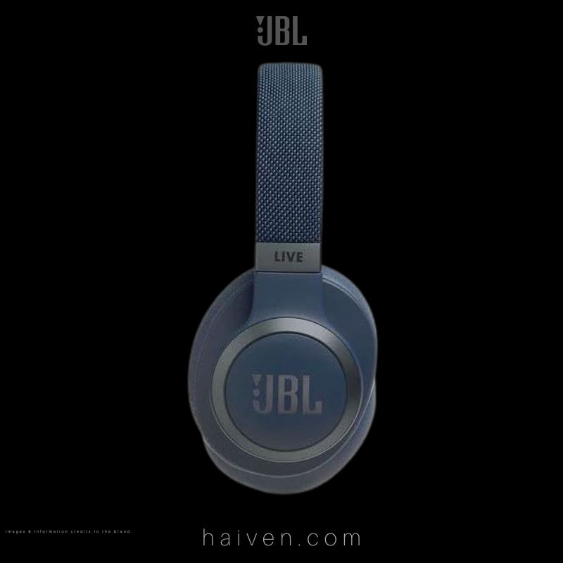JBL Live 650BT Wireless On-Ear Headphones Blue