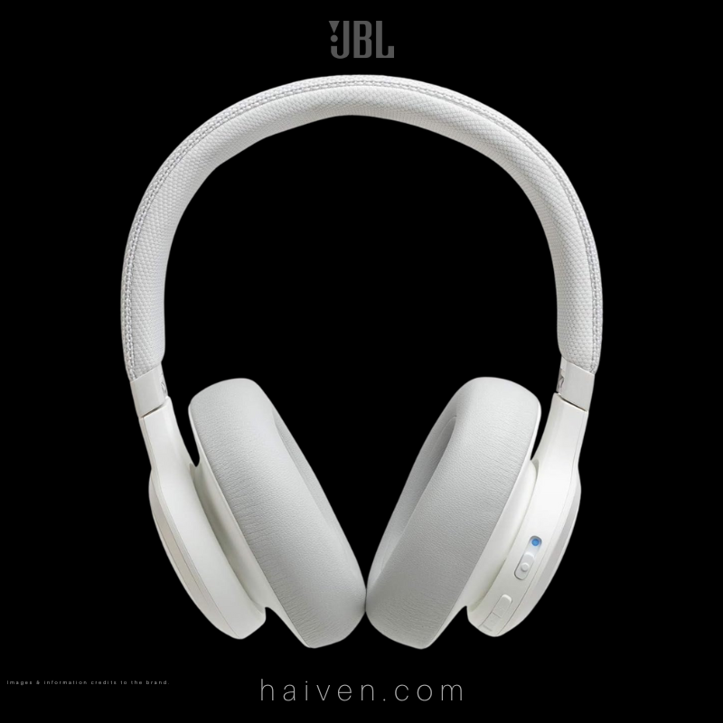 JBL Live 650BT Wireless On-Ear Headphones White