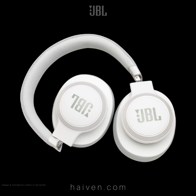 JBL Live 650BT Wireless On-Ear Headphones White