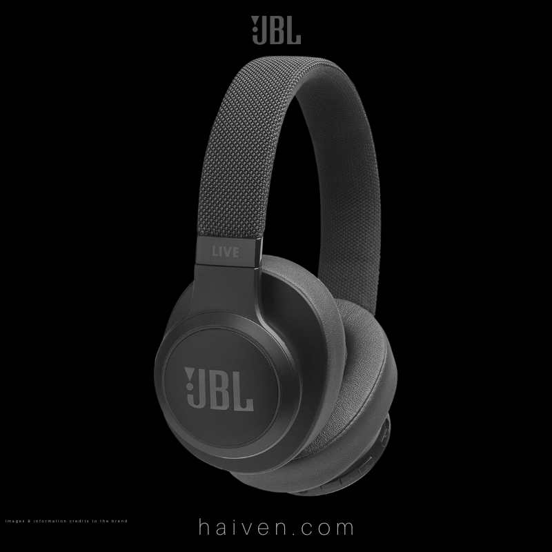 JBL Live 500BT Wireless Over-Ear Headphones Black