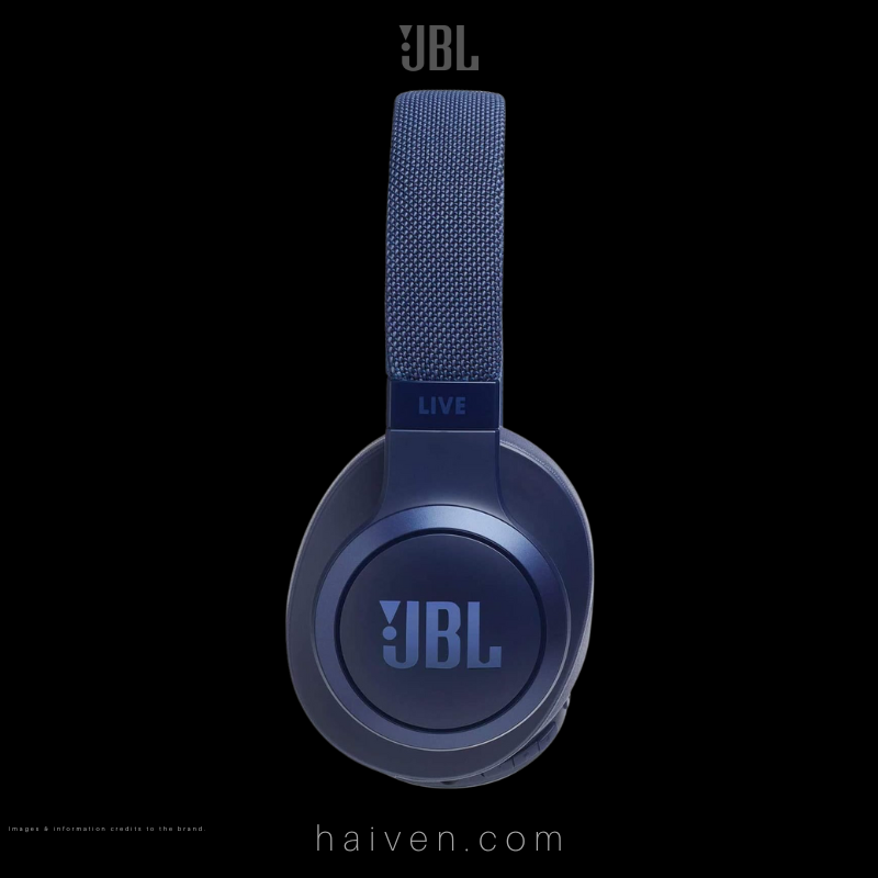 JBL Live 500BT Wireless Over-Ear Headphones Blue