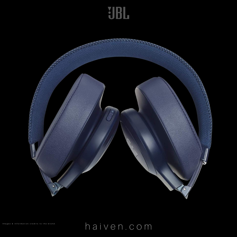 JBL Live 500BT Wireless Over-Ear Headphones Blue