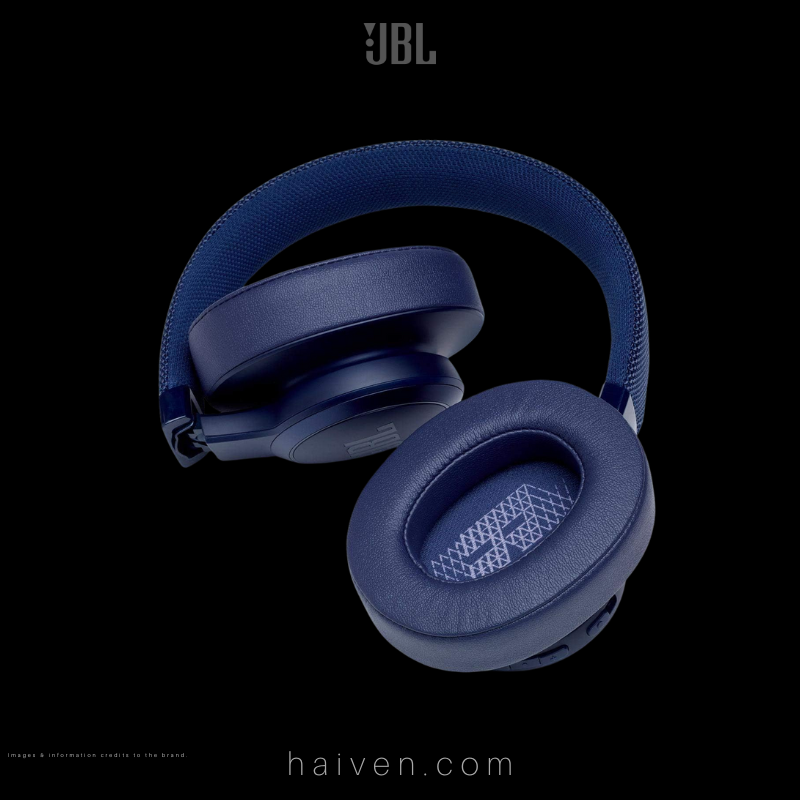 JBL Live 500BT Wireless Over-Ear Headphones Blue