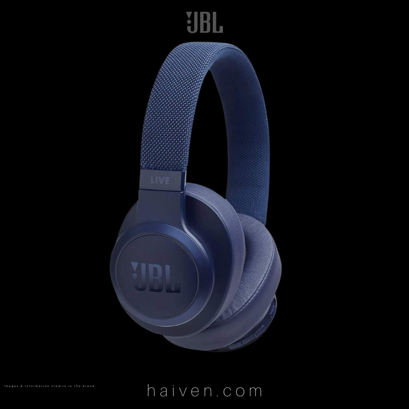 JBL Live 500BT Wireless Over-Ear Headphones Blue