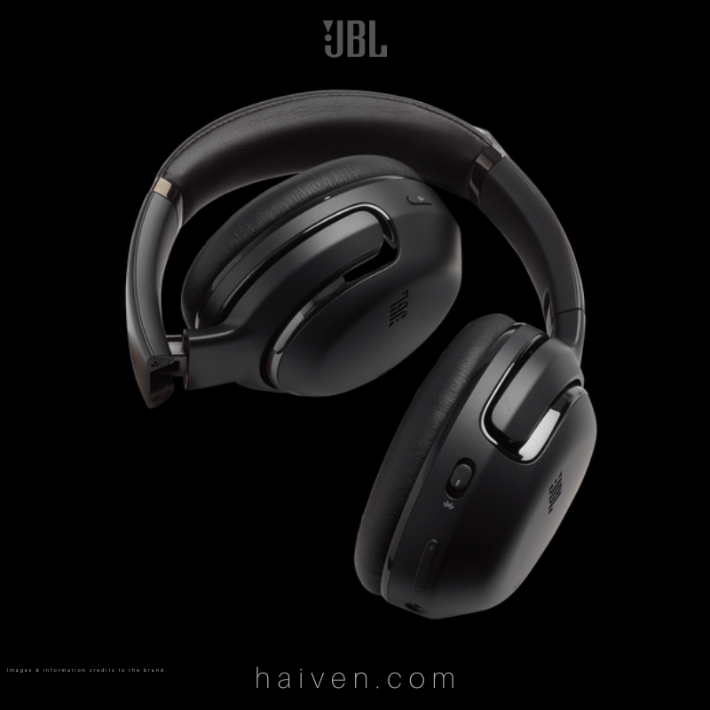 JBL Tour One Wireless Over-Ear Noise Cancelling Headphones Black