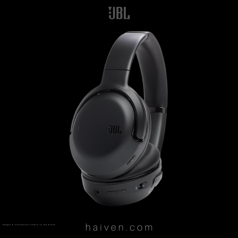 JBL Tour One Wireless Over-Ear Noise Cancelling Headphones Black