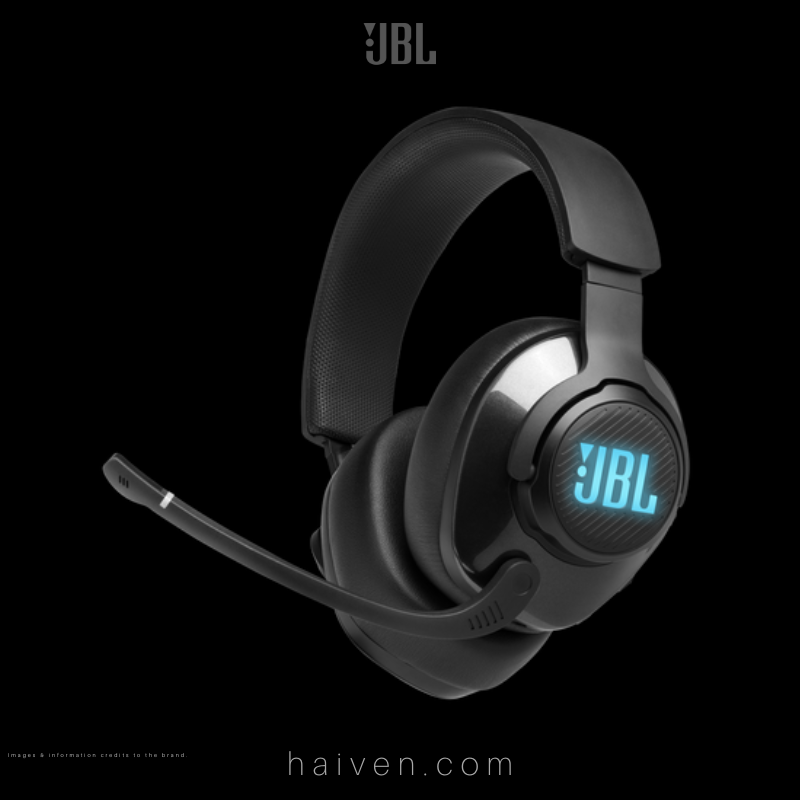 JBL Quantum 400 USB Over-Ear Gaming Headset with Game-Chat Dial