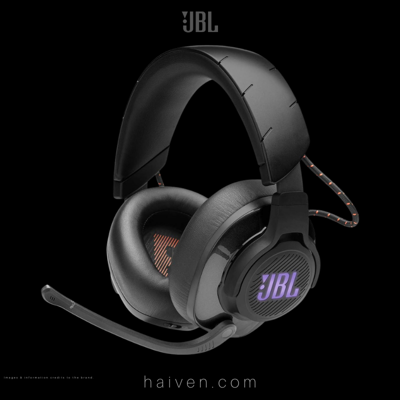 JBL Quantum 600 Wireless Over-Ear Performance Gaming Headset with Surround Sound and Game-Chat