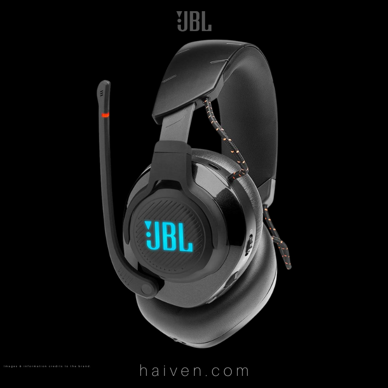 JBL Quantum 600 Wireless Over-Ear Performance Gaming Headset with Surround Sound and Game-Chat