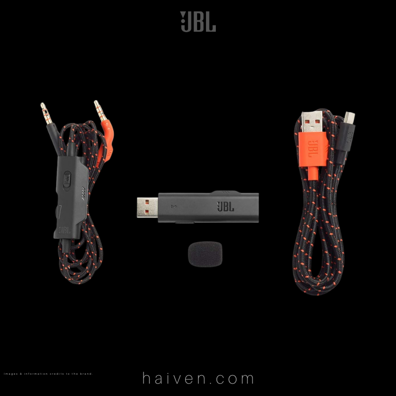 JBL Quantum 600 Wireless Over-Ear Performance Gaming Headset with Surround Sound and Game-Chat