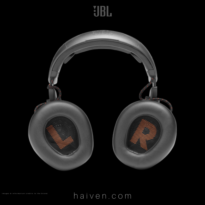 JBL Quantum ONE USB Wired PC Over-Ear Professional Gaming Headset with Head-Tracking