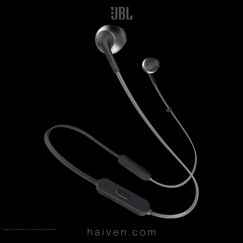 JBL T205 Wireless In-Ear Headphones Black