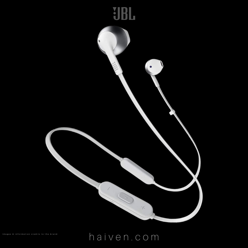 JBL T205 Wireless In-Ear Headphones Silver