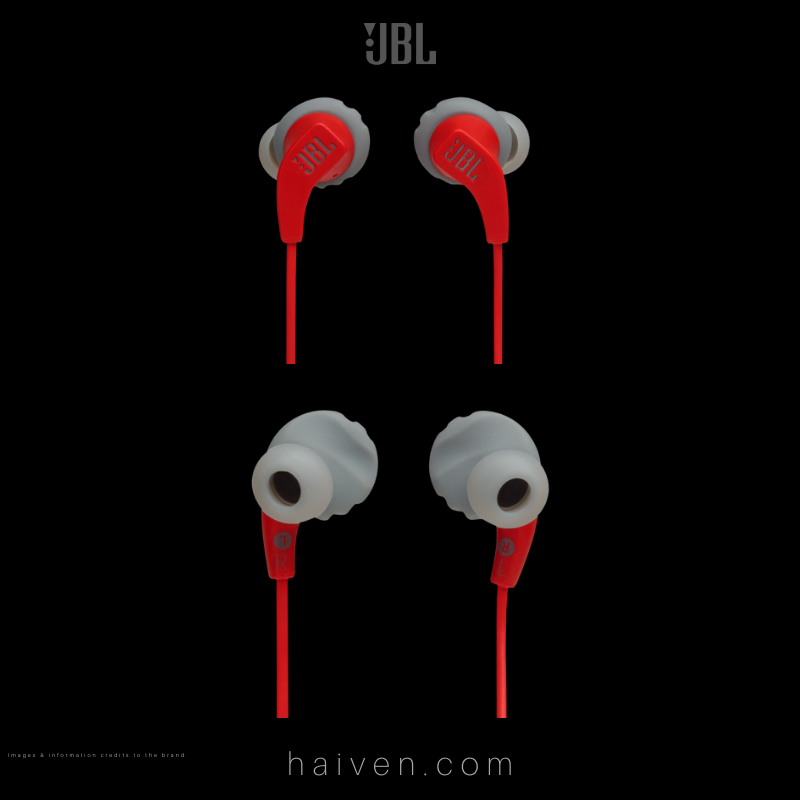 JBL Endurance RUN BT Sweatproof Wireless Sport In-Ear Headphones Red