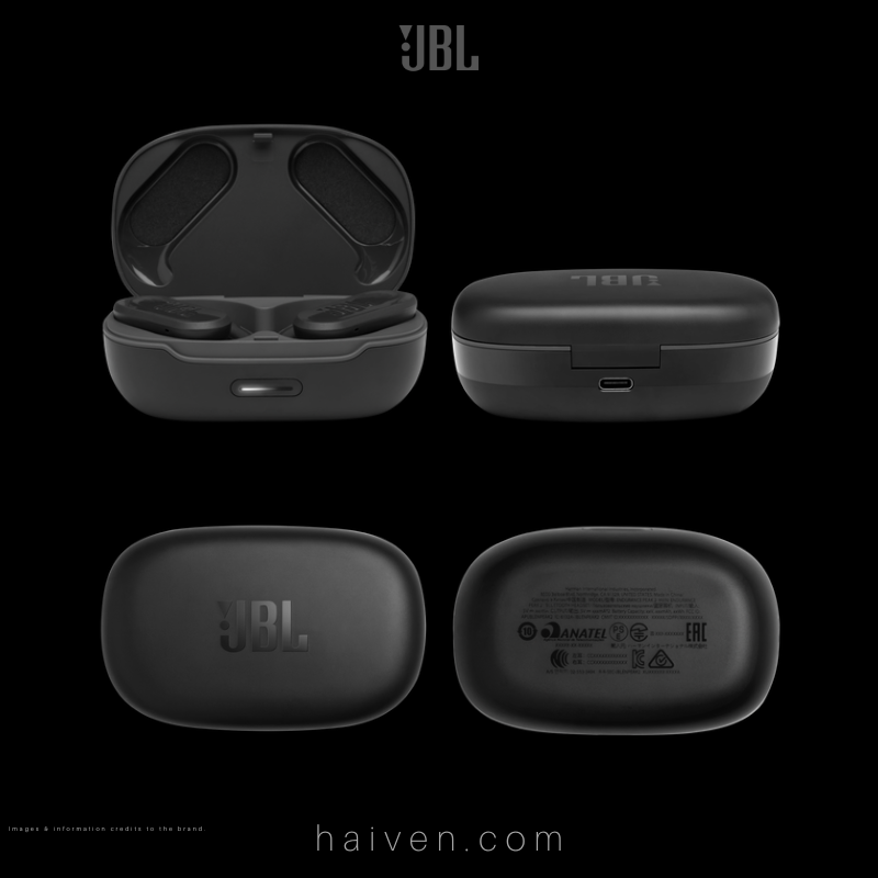 JBL Endurance PEAK II Waterproof True Wireless In-Ear Sport Headphones Black