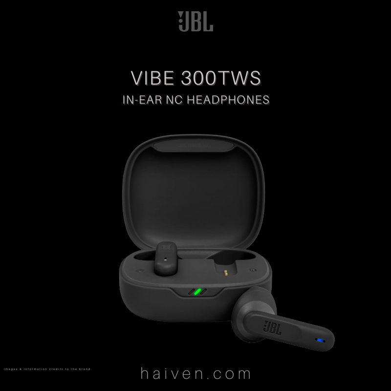 JBL Wave 300TWS Wireless In-Ear NC Headphones Black