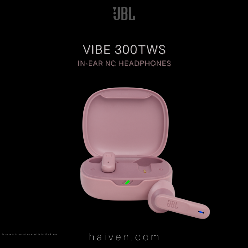 JBL Wave 300TWS Wireless In-Ear NC Headphones Pink