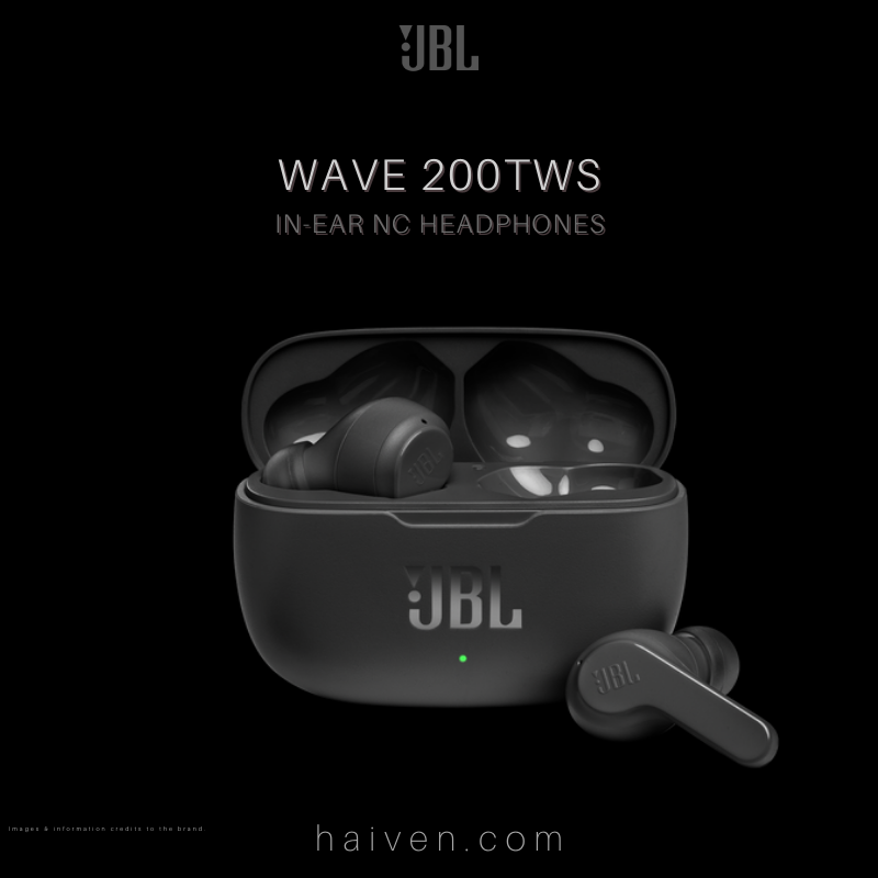 JBL Wave 200TWS Wireless In-Ear NC Headphones Black
